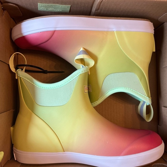 xtratuf Shoes - NEW xtratuf yellow aurora deck boots